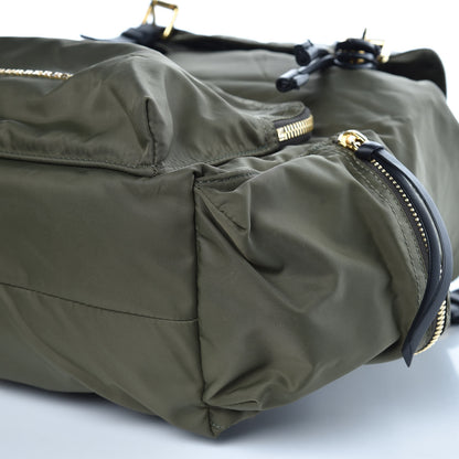 Burberry Nylon Large Rucksack Backpack Canvas Green 8 of 10
