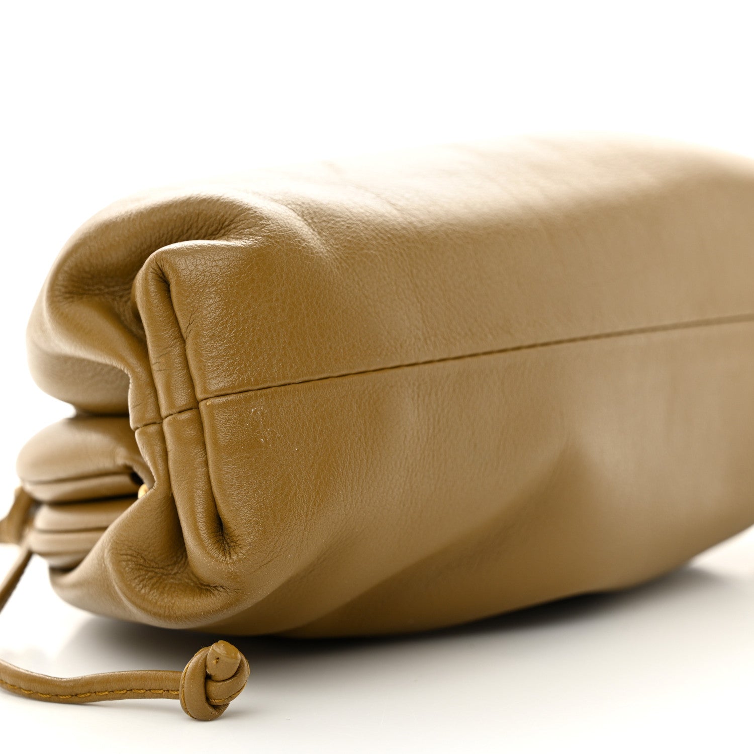 Bottega Veneta Butter Calfskin The Mini Pouch Moutarde 9 of 10
