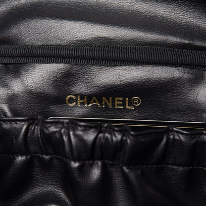 Chanel Calfskin Vanity Cosmetic Bag Black 6 of 20