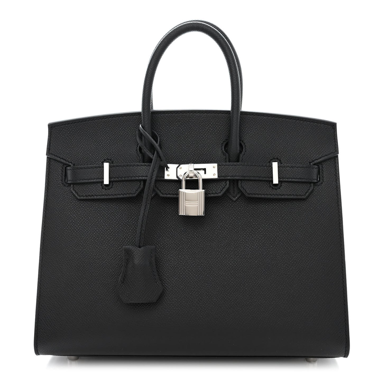 Epsom Birkin Sellier 25 Black