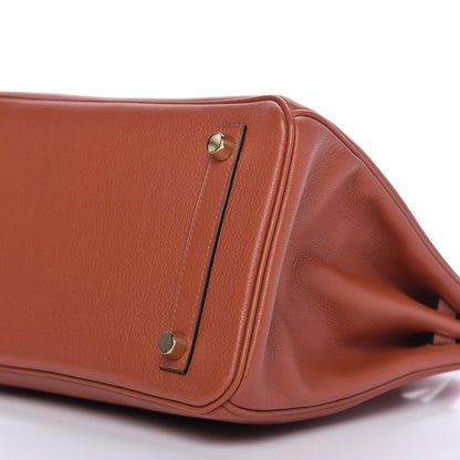 Hermes Taurillon Novillo Birkin 25 Cuivre 7 of 11