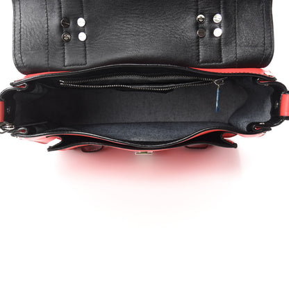 Proenza Schouler Grainy Calfskin Tiny PS1 Satchel Geranium 5 of 10