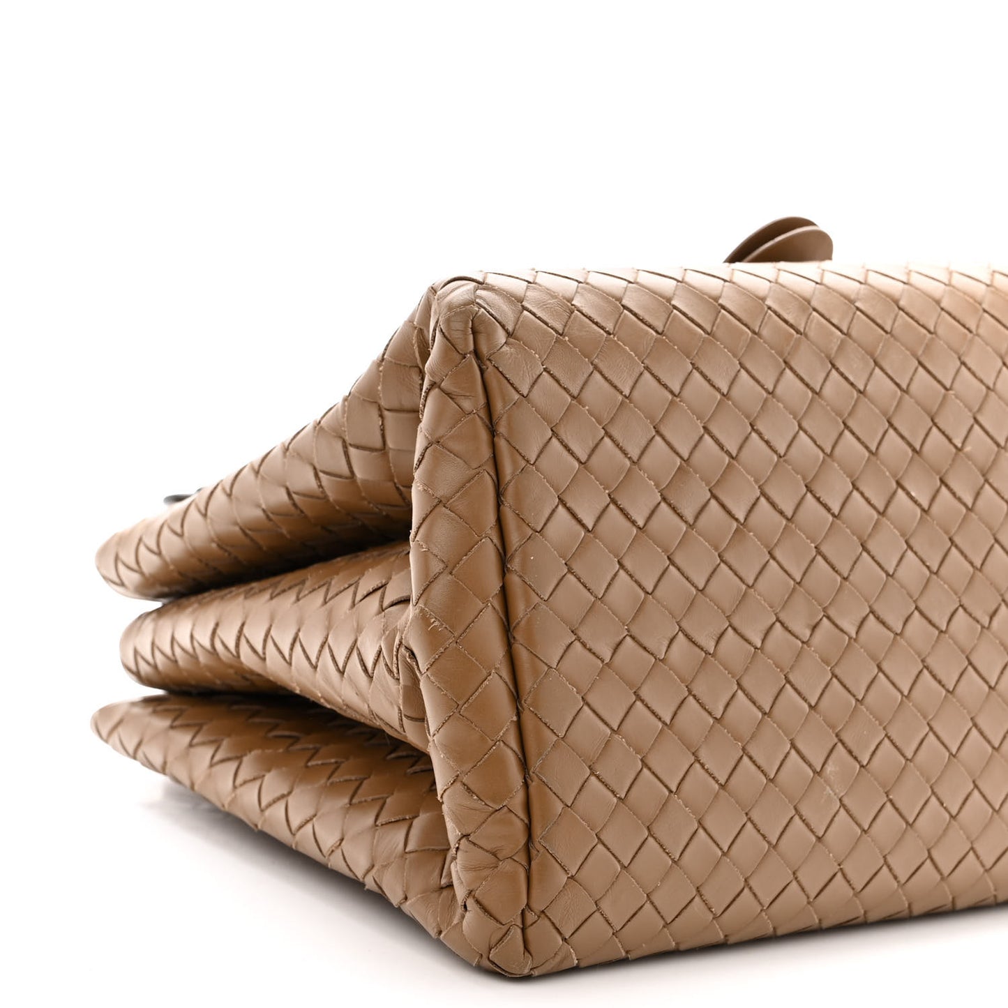 Light Calf Intrecciato Small Roma New Cigar