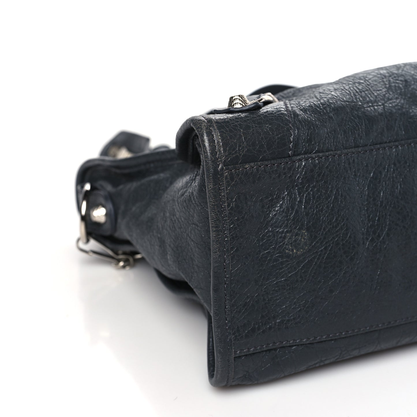 Agneau Giant 12 Silver Hardware City Gris Fossile