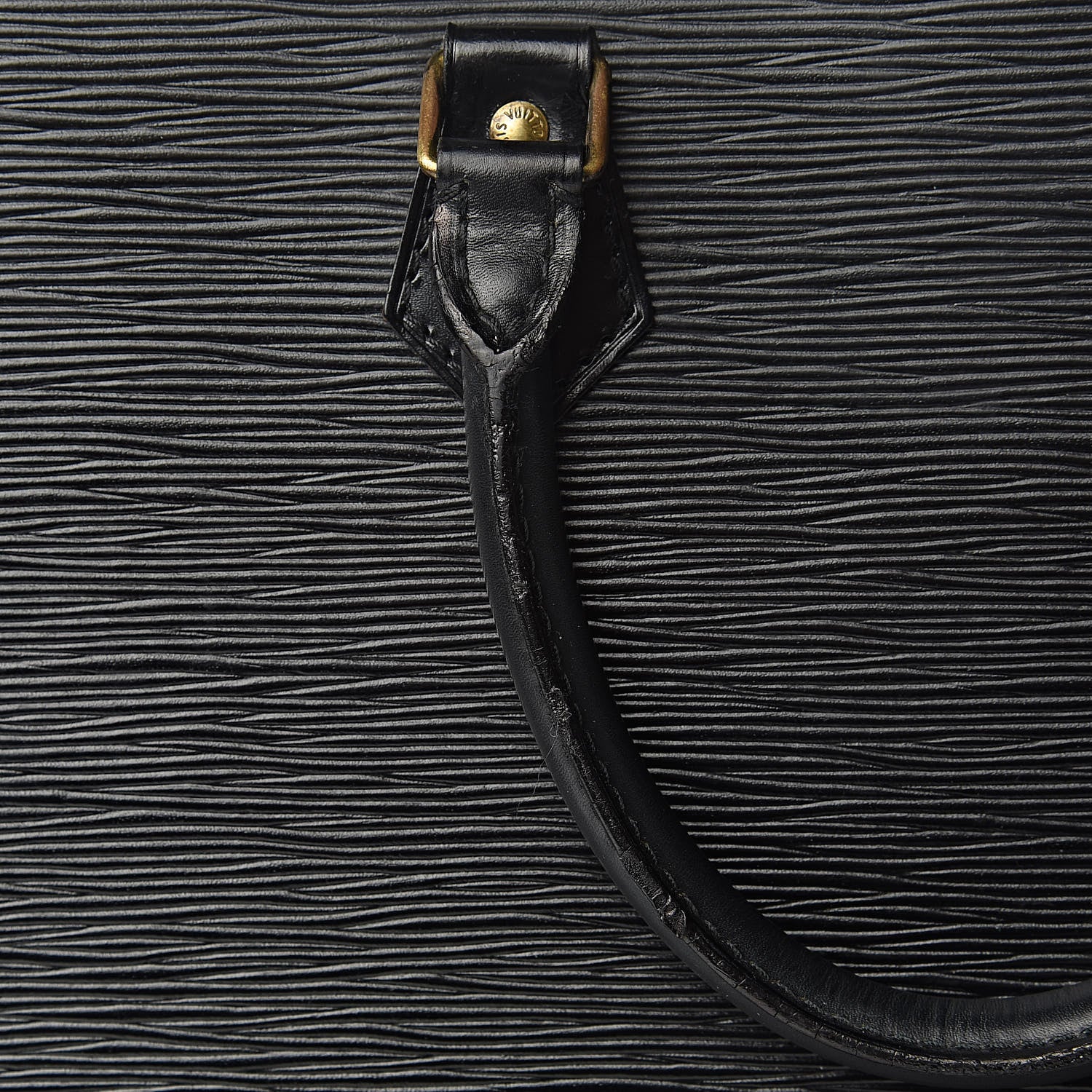 Louis Vuitton Epi Sac Plat GM Black 7 of 15