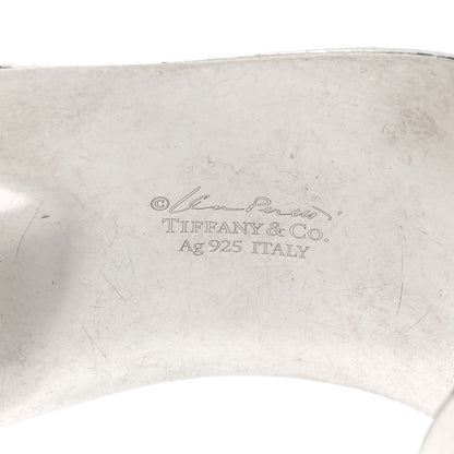 Tiffany Sterling Silver Small Elsa Peretti Left Wrist Bone Cuff Bracelet 3 of 4