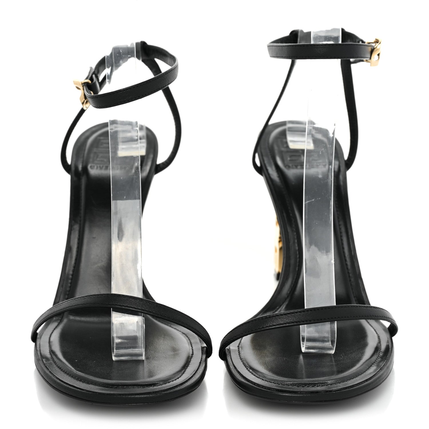 Givenchy Smooth Nappa G Cube 85mm Sandals 41 Black 2 of 11