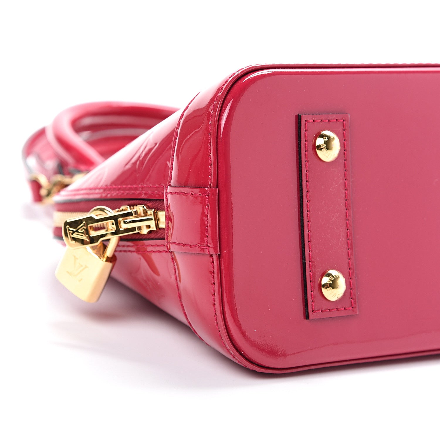 Louis Vuitton Vernis Alma BB Rose Indien 7 of 9