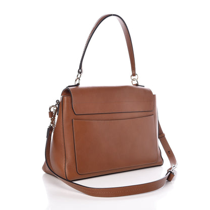 Chloe Calfskin Medium Faye Day Shoulder Bag Tan 4 of 7