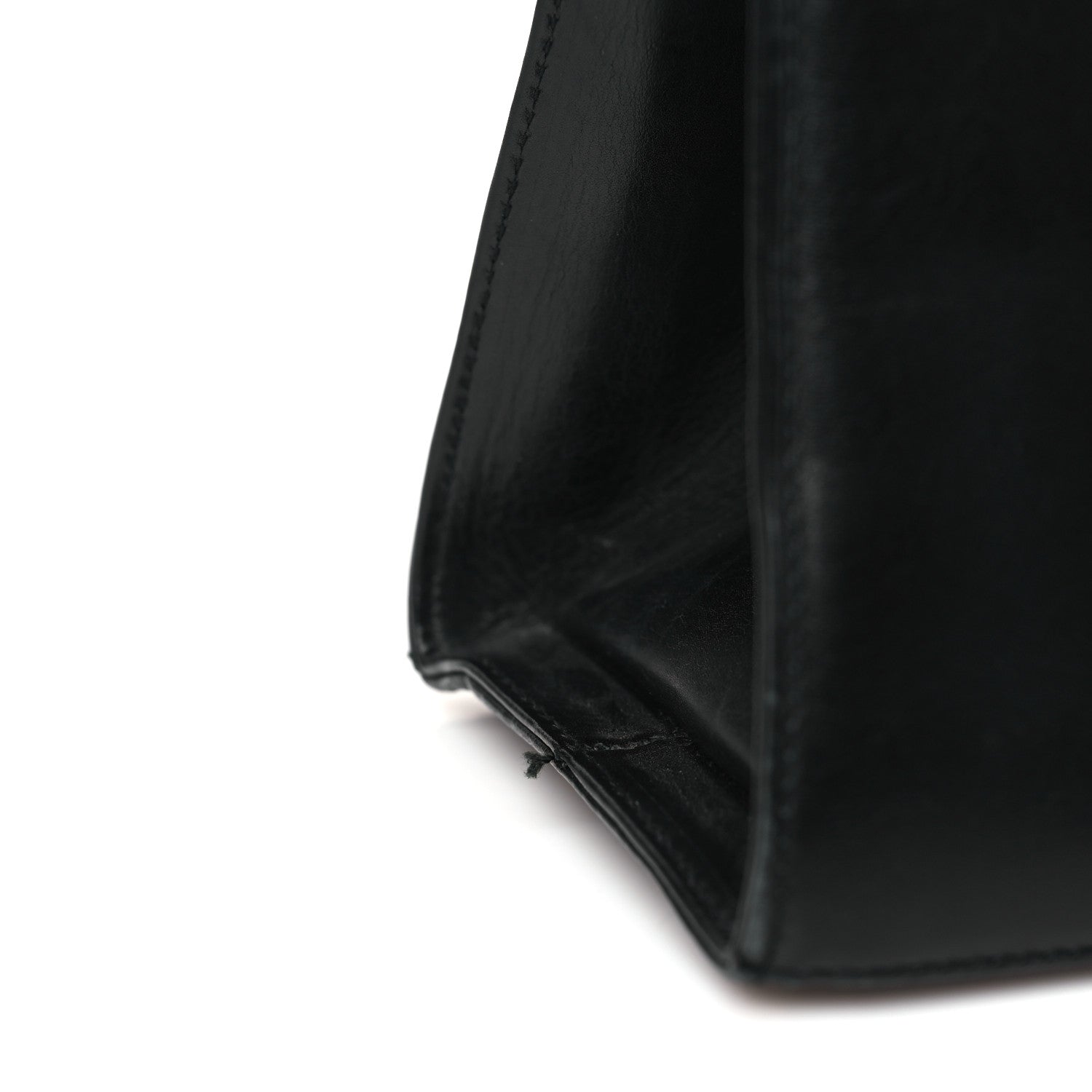 Salvatore Ferragamo Calfskin Vera Bow Top Handle Bag Black 10 of 10
