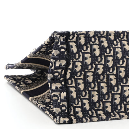 Christian Dior Oblique Medium Book Tote Blue Multicolor 8 of 12