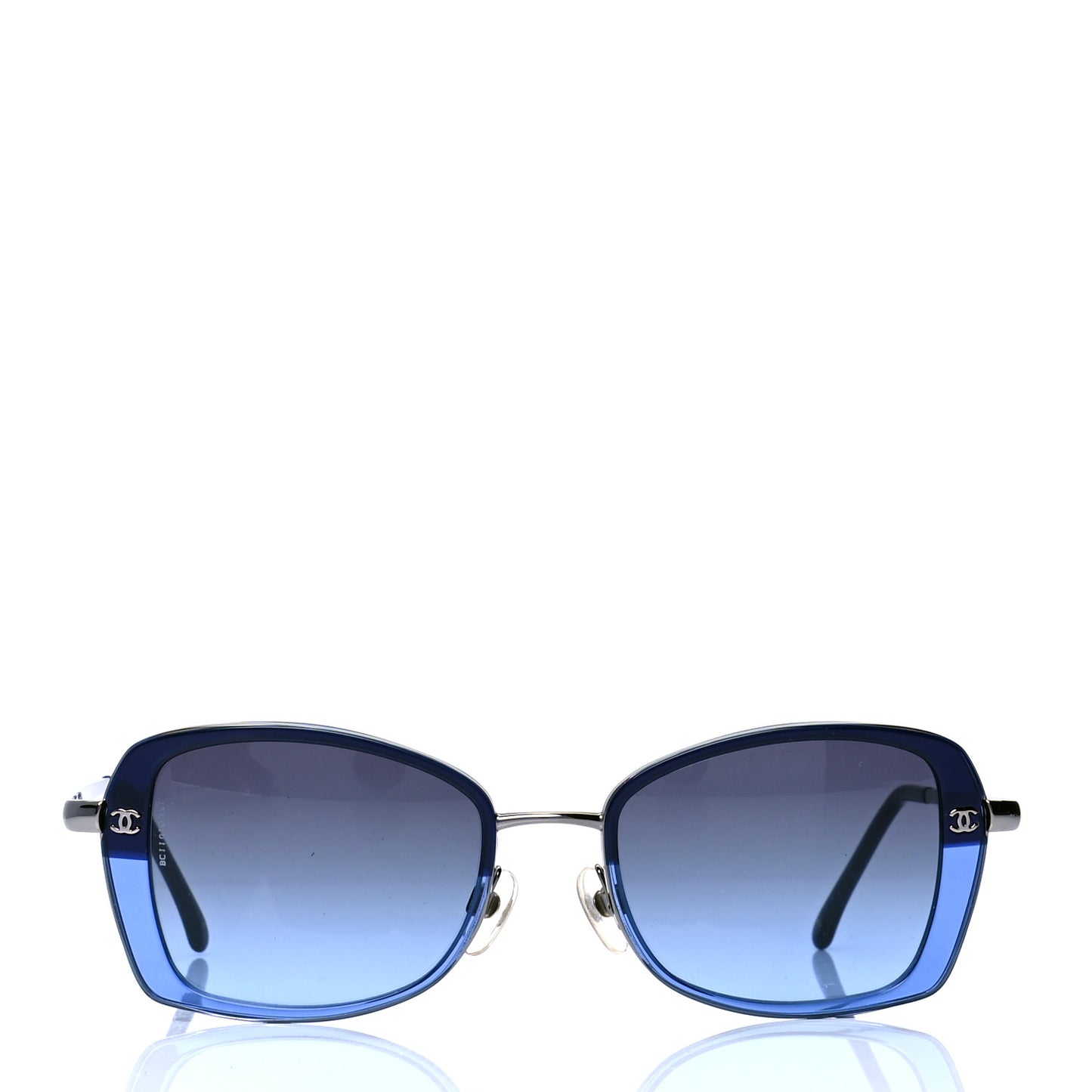 Metal CC Sunglasses 4184 Blue