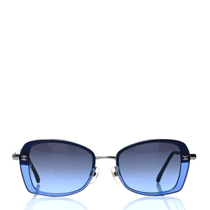 Chanel Metal CC Sunglasses 4184 Blue 2 of 4