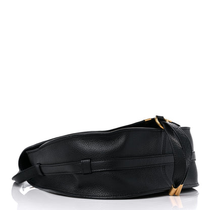 Chloe Calfskin Medium Marcie Round Crossbody Bag Black 4 of 11