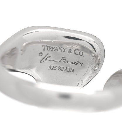 Tiffany Sterling Silver Elsa Peretti Full Heart Ring 52 6 4 of 4