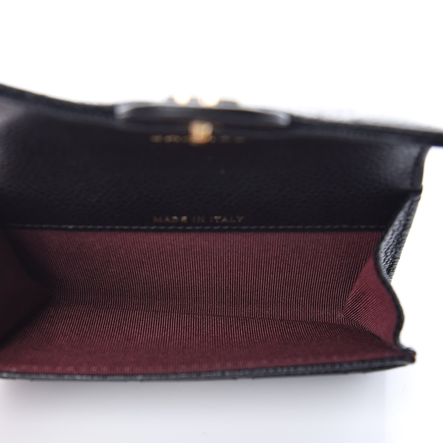 Chanel Caviar Quilted Flap Card Holder Black 5 of 8