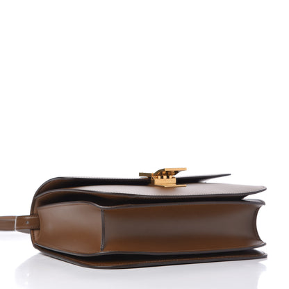 Celine Box Calfskin Medium Classic Box Flap Bag Camel 4 of 9