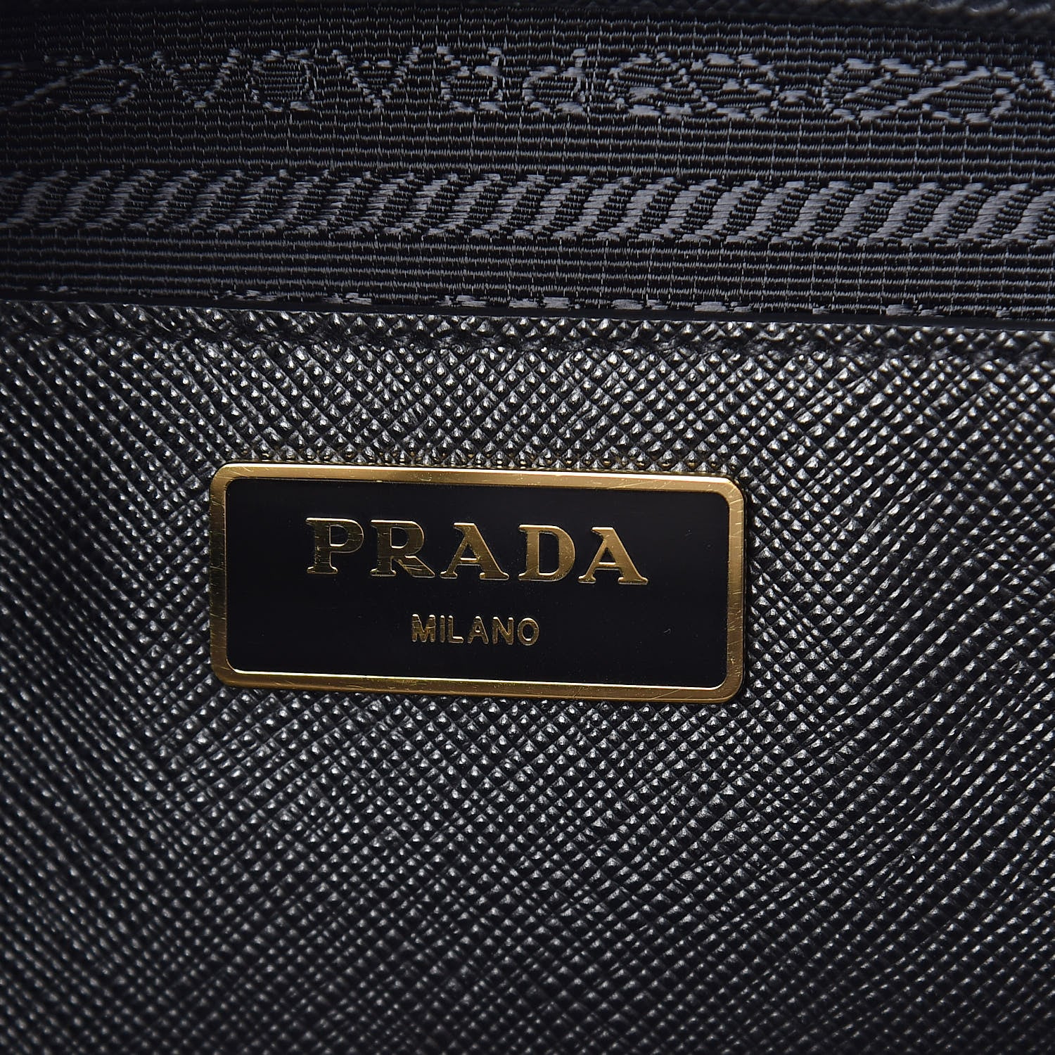 Prada Saffiano Medium Galleria Double Zip Tote Black 6 of 9