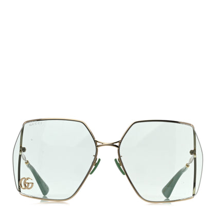 Gucci Metal Sunglasses GG0817S Green 2 of 8