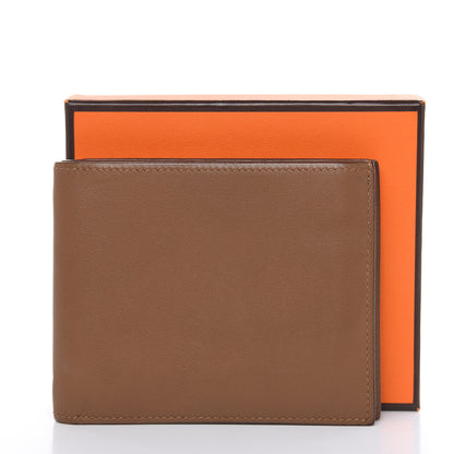 Hermes Swift Citizen Twill Compact Wallet Alezan 8 of 12