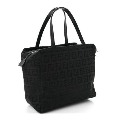 Fendi Zucchino Small Tote Black 3 of 10