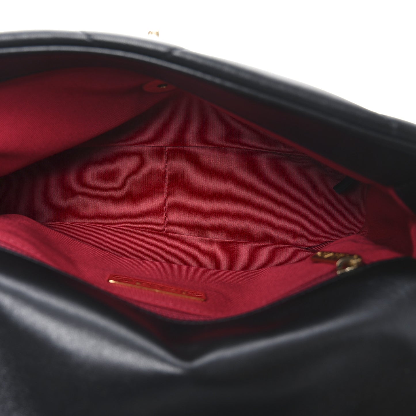 Lambskin Quilted Medium Chanel 19 Flap Black