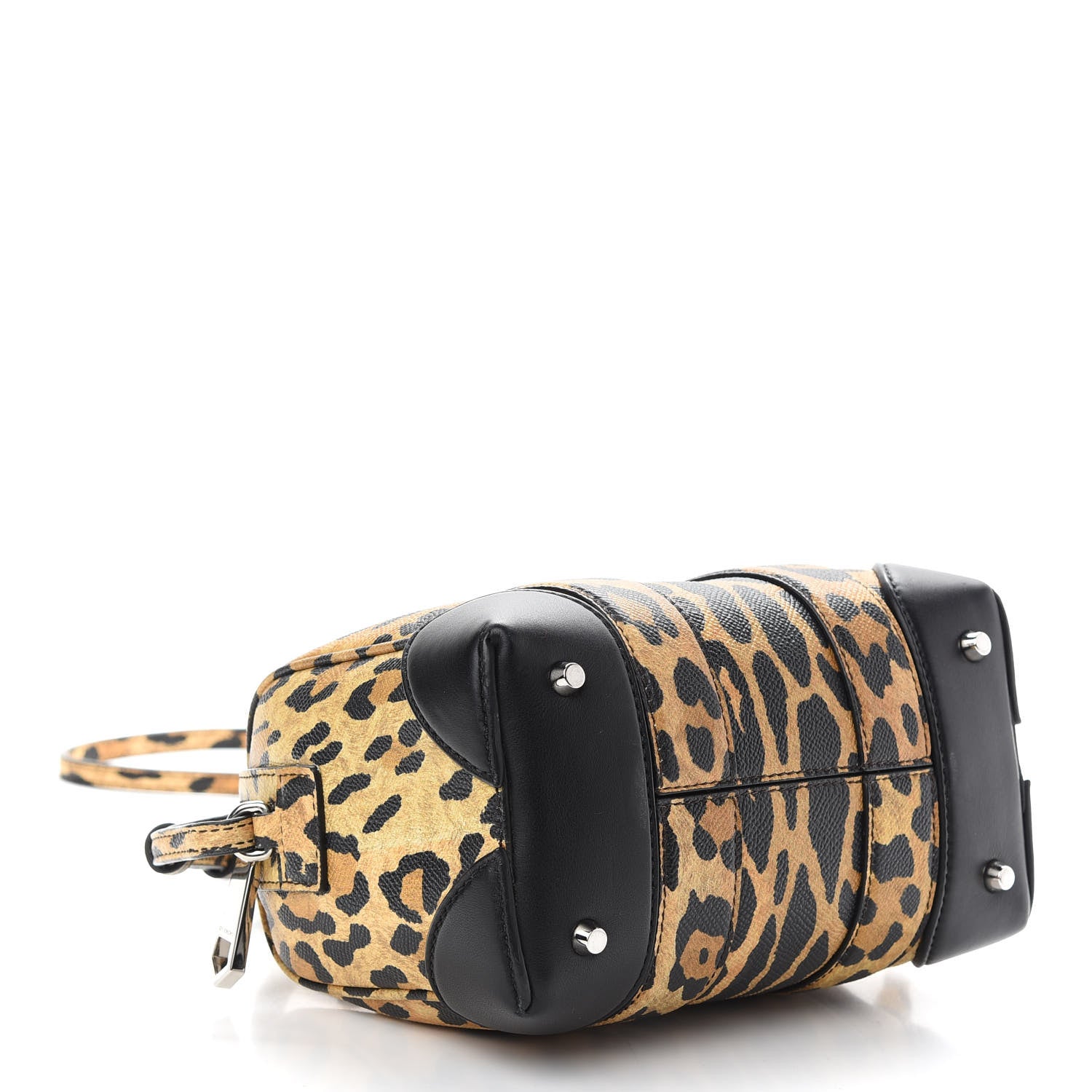 Givenchy Grained Calfskin Leopard Print Micro Lucrezia 4 of 9