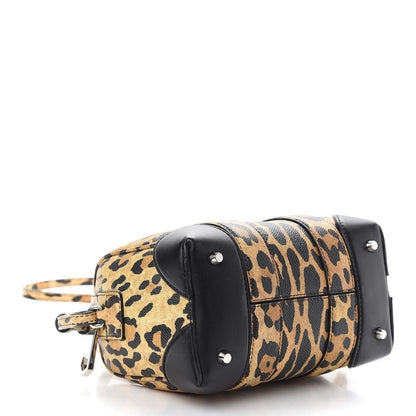 Givenchy Grained Calfskin Leopard Print Micro Lucrezia 4 of 9
