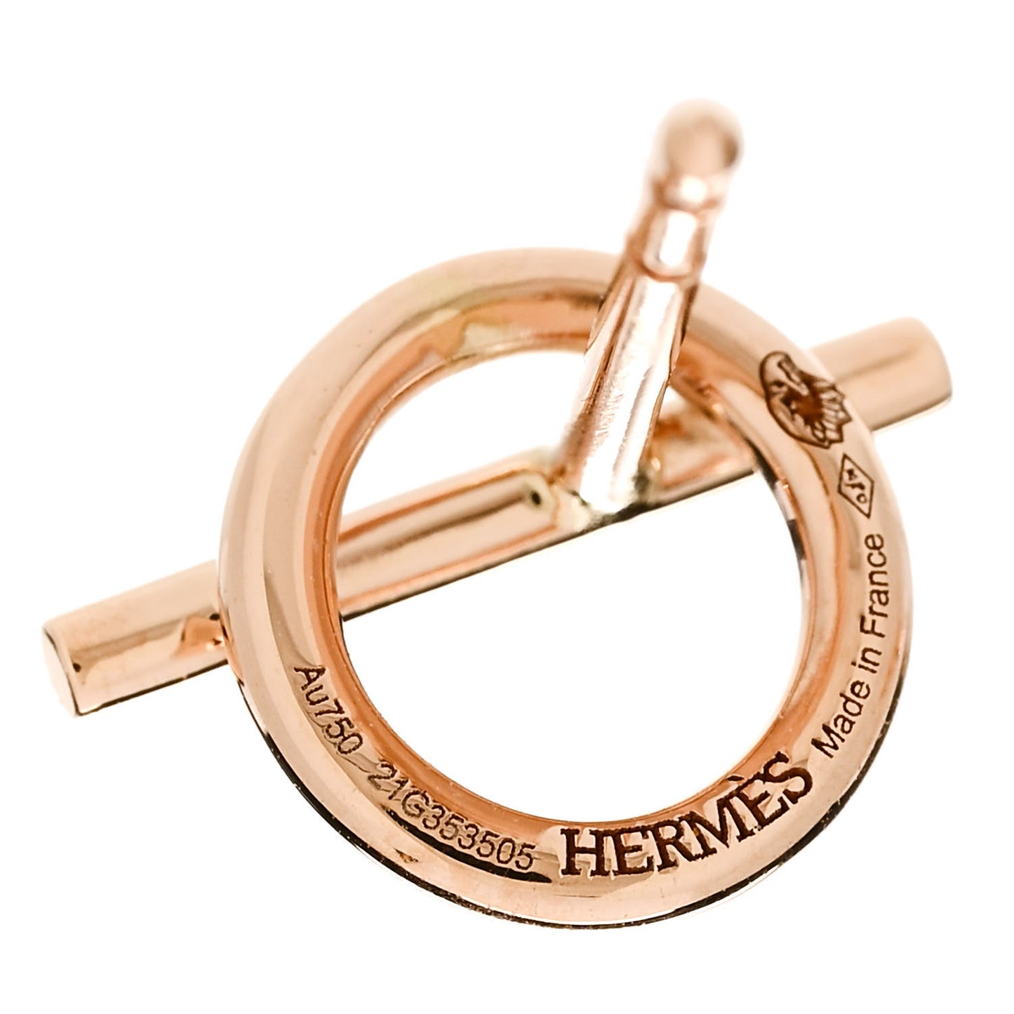 18K Rose Gold PM Echappee Earrings