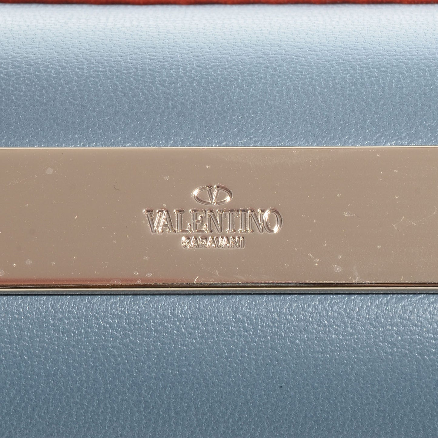 Nappa Colorblock Va Va Voom Shoulder Bag Sky Blue