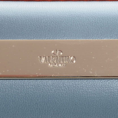 Valentino Garavani Nappa Colorblock Va Va Voom Shoulder Bag Sky Blue 8 of 8