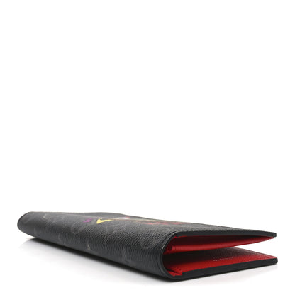 Louis Vuitton Monogram Eclipse Space Age Brazza Wallet 4 of 6