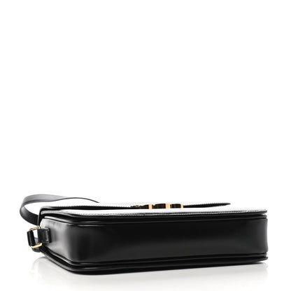 Celine Shiny Calfskin Medium Triomphe Black 3 of 4