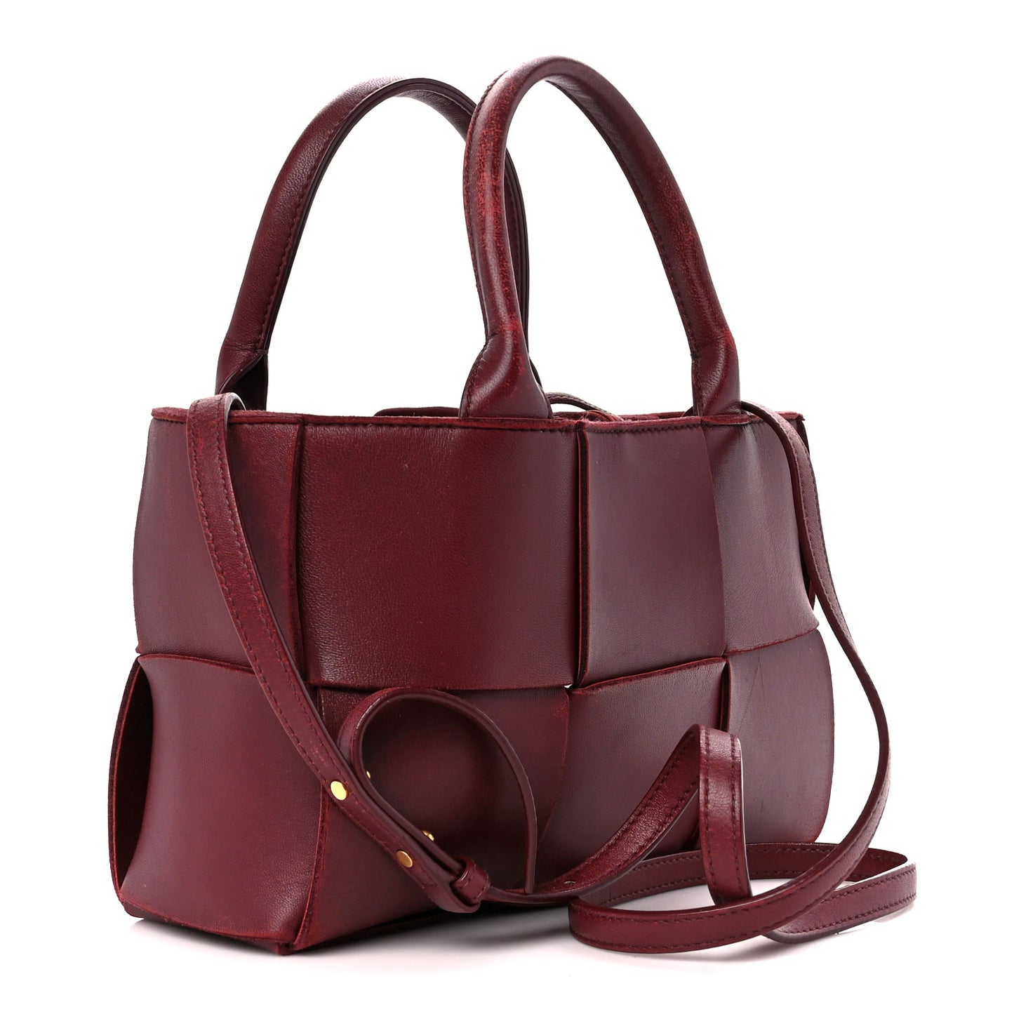 Nappa Maxi Intreccio Mini Arco Tote Barolo