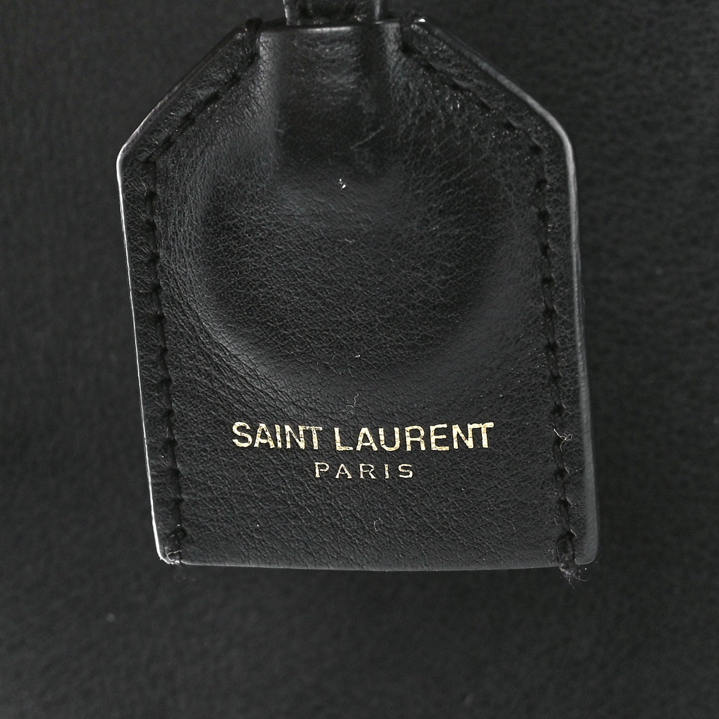 Calfskin Monogram Baby Cabas Black