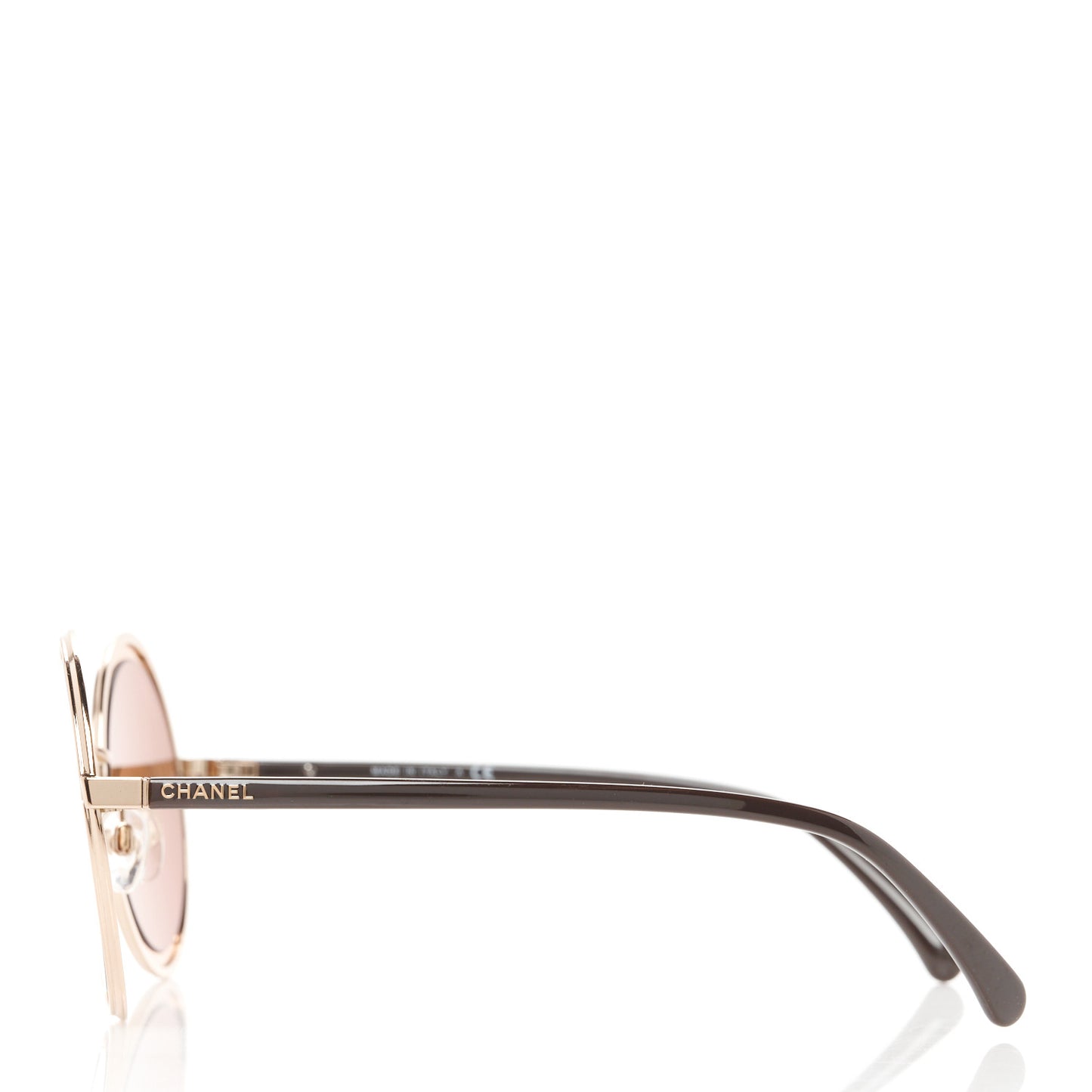 Metal Round Sunglasses 4226 Rose Gold
