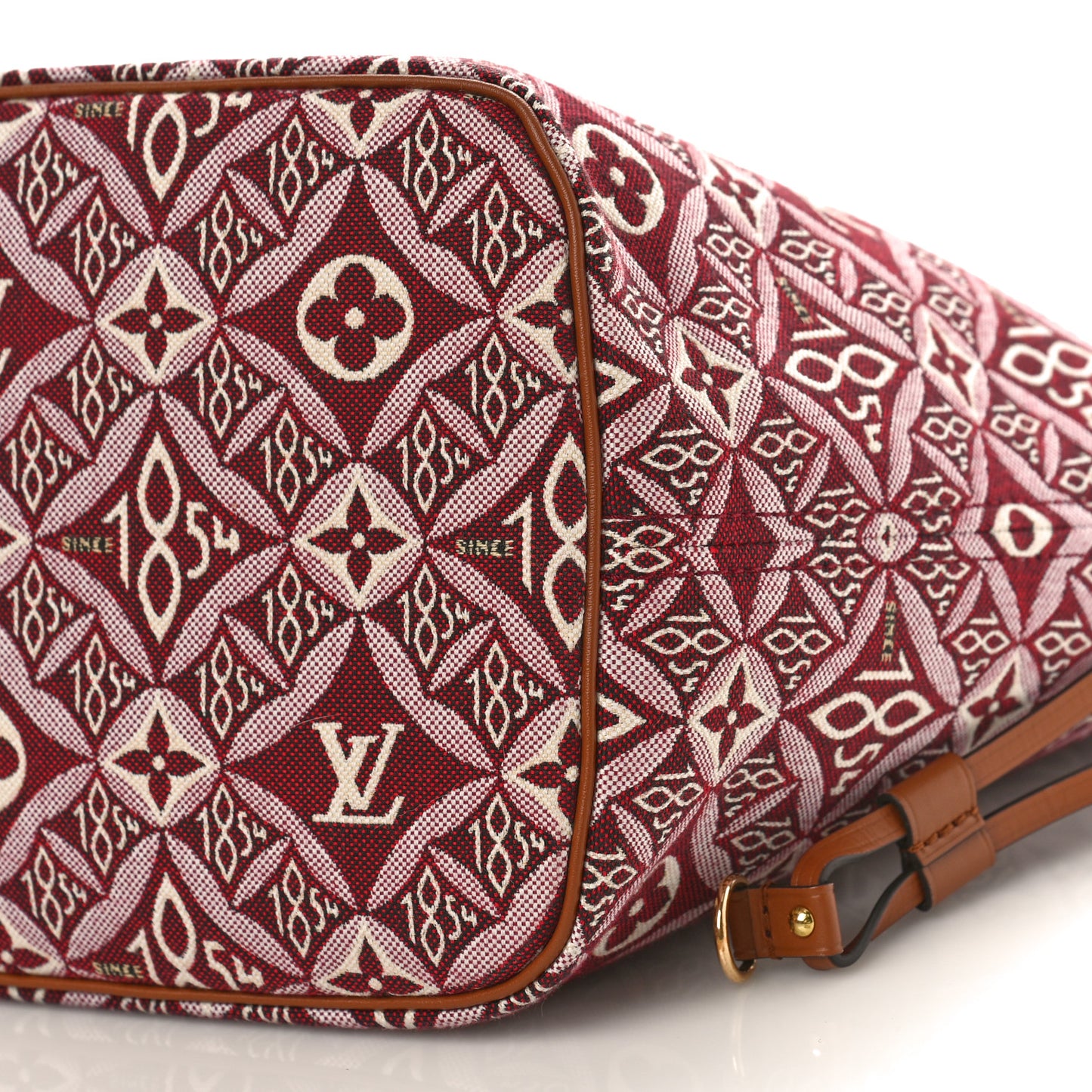 Jacquard Since 1854 Neverfull MM Bordeaux