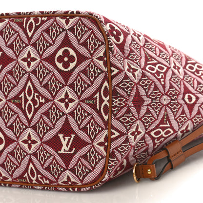 Louis Vuitton Jacquard Since 1854 Neverfull MM Bordeaux 9 of 9