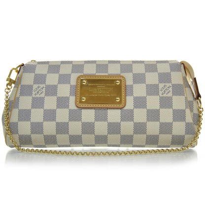 Louis Vuitton Damier Azur Eva Clutch 1 of 8