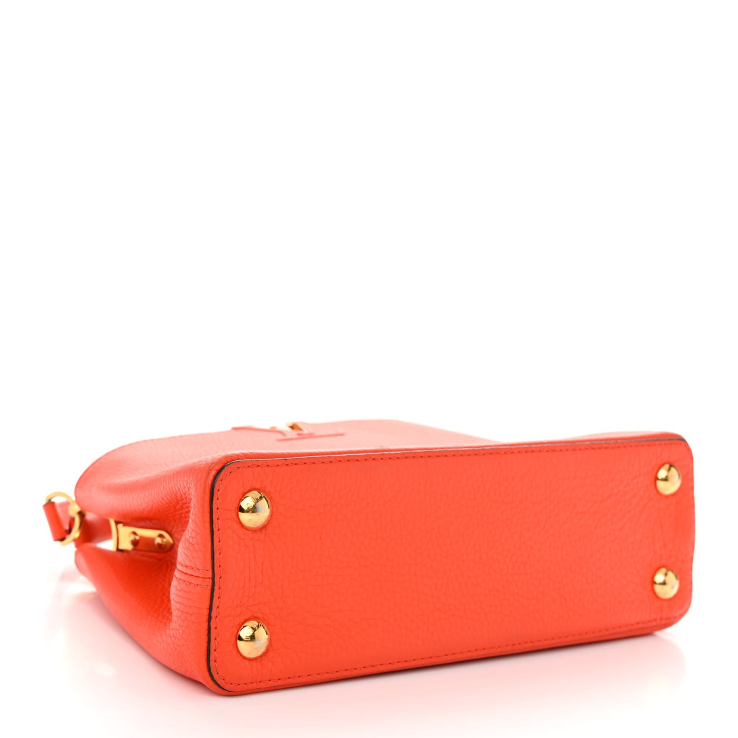 Louis Vuitton Taurillon Capucines BB Tonic Orange 4 of 12