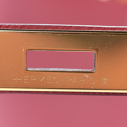 Hermes Epsom Kelly Sellier 32 Rouge Grenat 13 of 35