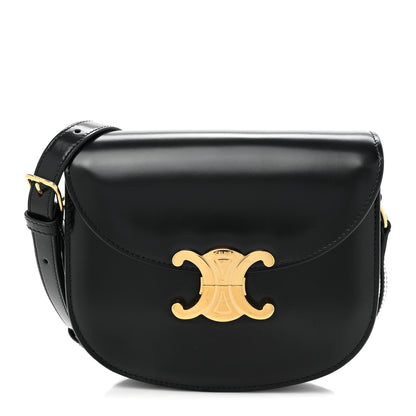 Celine Shiny Calfskin Teen Besace Black 1 of 11