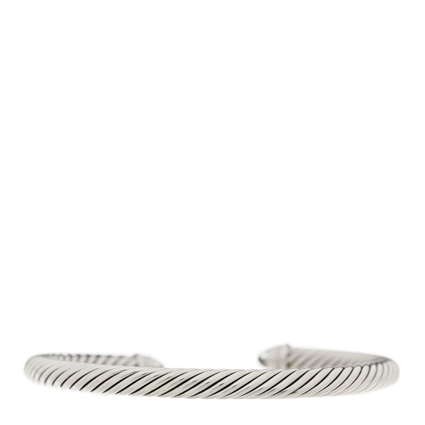 Sterling Silver Diamond Prasiolite 5mm Cable Classics Princess Bracelet