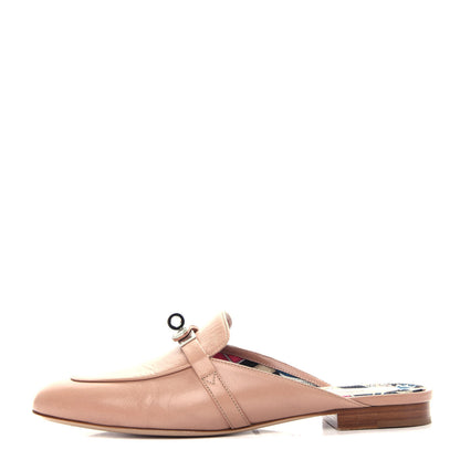 Hermes Goatskin Oz Mules 39 Bois De Santal 1 of 11