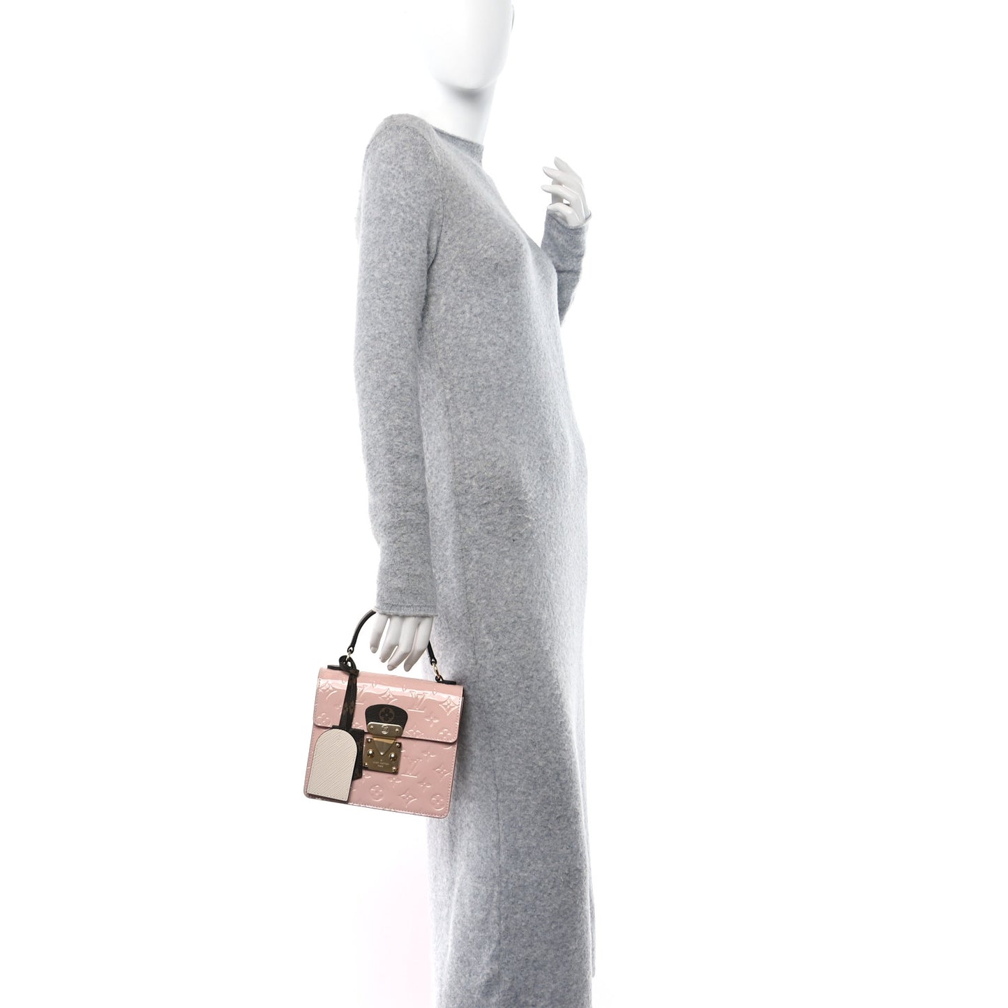 Vernis Epi Monogram Spring Street Rose Ballerine