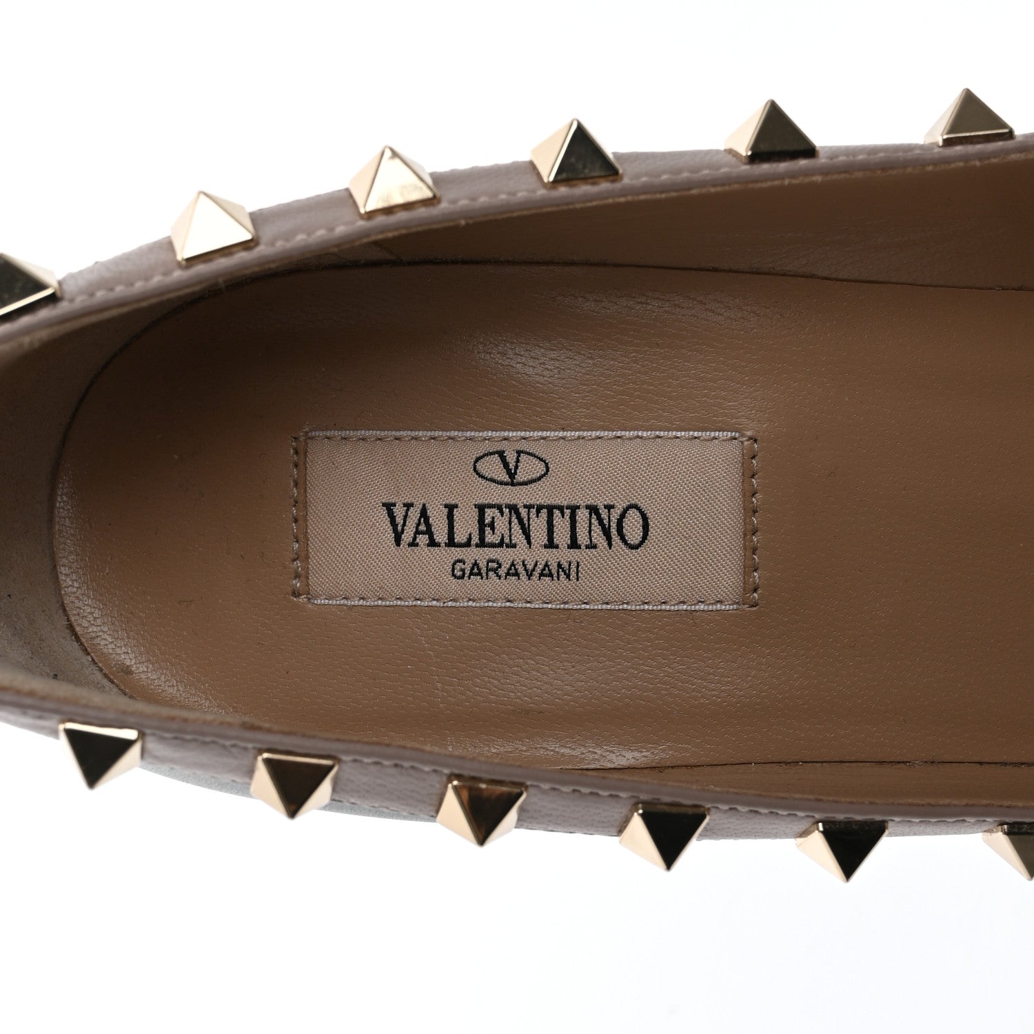 Valentino Garavani Nappa Rockstud 100mm Pumps 38 Black Poudre 7 of 13