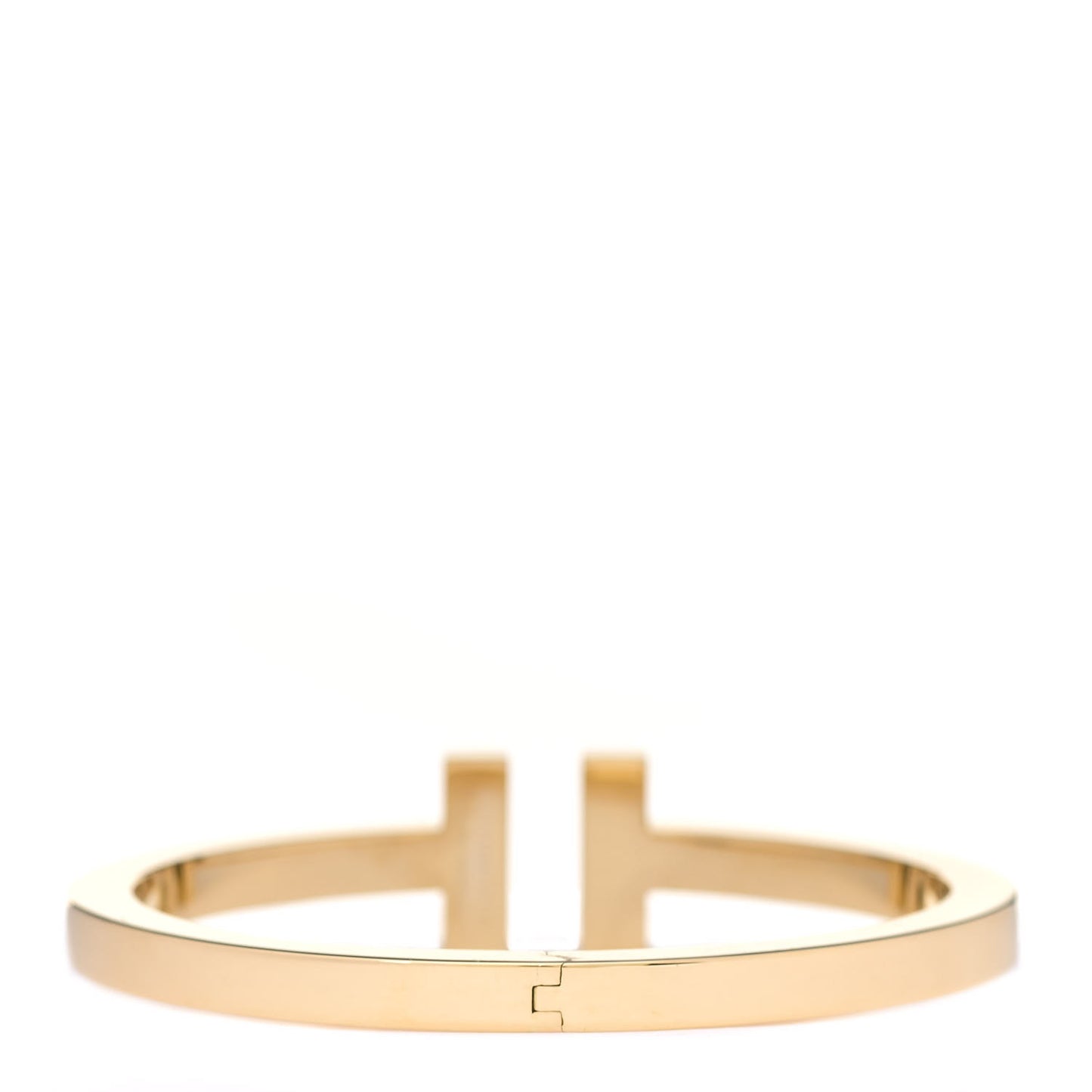 18K Yellow Gold T Square Bracelet