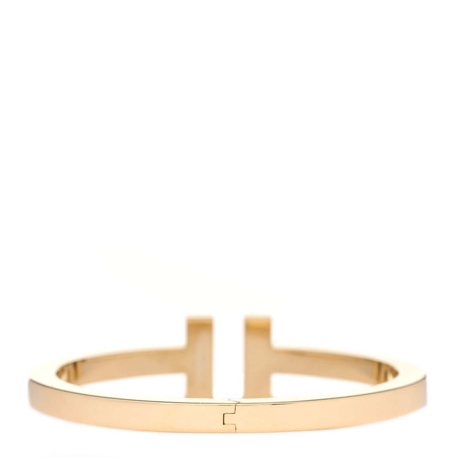 Tiffany 18K Yellow Gold T Square Bracelet 3 of 4