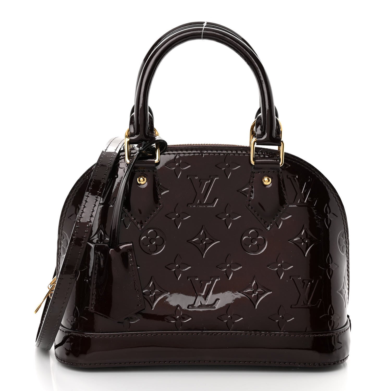 Louis Vuitton Vernis Alma BB Amarante 1 of 9