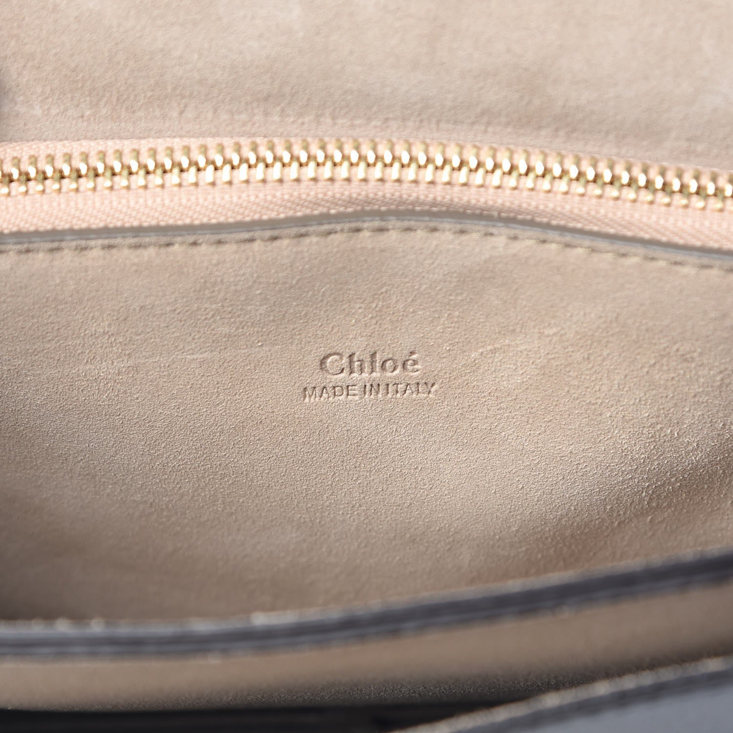 Chloe Calfskin Medium Faye Shoulder Bag Full Blue 6 of 7